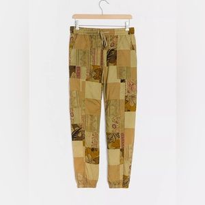 Anthropologie Joanie Patchwork Joggers